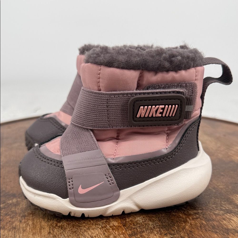 Nike Boots Toddler Baby Kids Girls 4C Flex Advance Winter Snow Pink Glaze